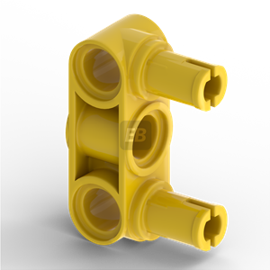 LEGO® 2393 Tecnische Pinconnector Loodrecht 3L met 2 pinnen