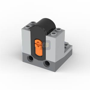 LEGO® 58123c01 Ontvanger met elektrische stroomfuncties en donkerblauw grijze bodem